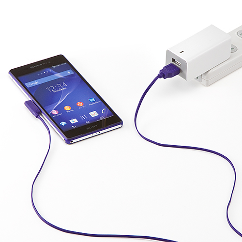 Xperia用 マグネット充電ケーブル 0.5m（Xperia Z2・ZL2・Z1・Z1f・Z