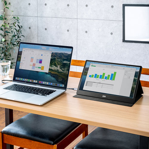 モバイルモニター（モバイルディスプレイ・ポータブルモニター・USB