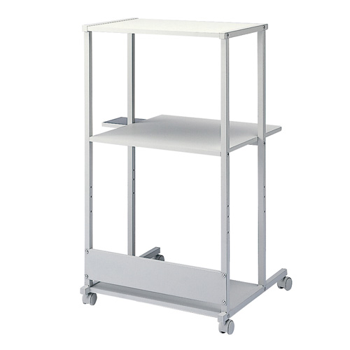 サンワサプライ】幅650mmでありながらPC一式を収容可能な上棚奥行き