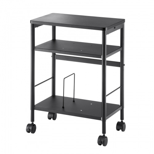 ファイルワゴン（サイドデスク・PCワゴン・PCラック・高さ可変