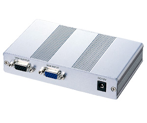 サンワサプライ】映像信号を延長した際に発生する色のズレやゴースト