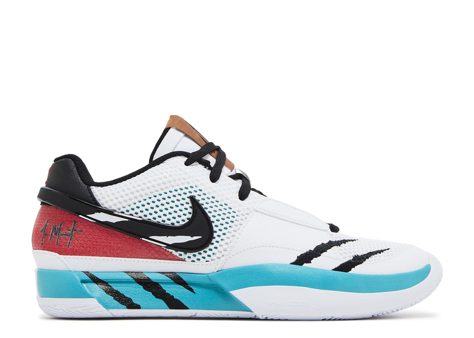 Ja 1 EP 'Reverse Scratch' - Nike - HJ7929 100 - white/turbo green