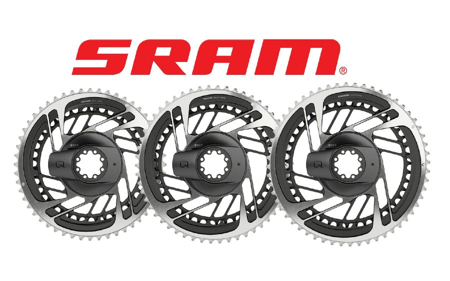 Red eTap AXSパワーメーター内蔵チェーンリングのに新サイズ｜SRAM