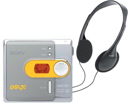 Sony MZ-N420D Psyc Net MD Walkman Digital Music Player | Headphone