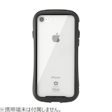 iPhone8／7】iFace Reflection 強化ガラスクリアケース グレー