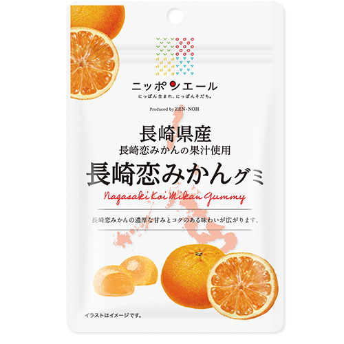 全国農協食品 長崎県産長崎恋みかんグミ ※軽減税率対象商品｜【ハンズ
