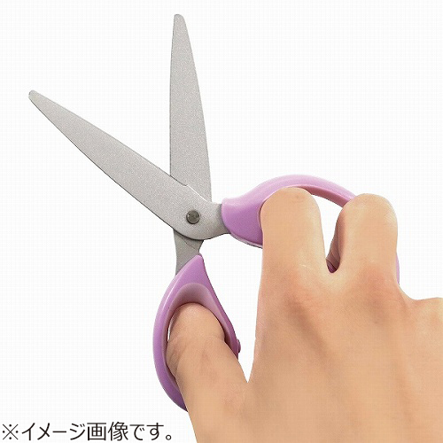 クツワ（KUTSUWA） 学童はさみ ヒラクーノ 右手用 SS115 パープル
