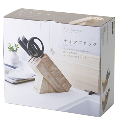 KAI 木製ナイフブロック AP5321｜【ハンズネットストア】