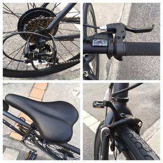 新車》クロスバイクbackpacker.マットブラック (オオハマ輪業) 堺の