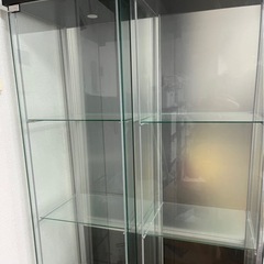 決まりました】IKEA デトルフ 生産終了 ガラスケース フィギュアケース