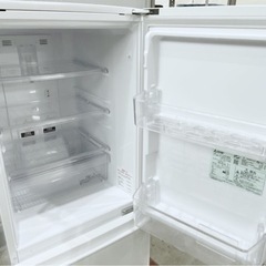 送料無料) 2020年 極美品 146L 冷蔵庫 自動霜取り 三菱 LED照明 静音