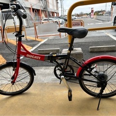 ducati 折りたたみ自転車(自転車)の中古が安い！激安で譲ります・無料