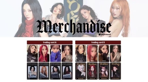 aespa Dirty Work ランダムトレカ（韓国ポップアップ A版/B版） (Kimo