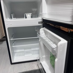 2025年製COMFEE' 冷蔵庫 90L 1人暮らし RCT90BL(E) ブラック (smile