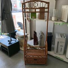 ラタンハンガーラックの中古が安い！激安で譲ります・無料であげます