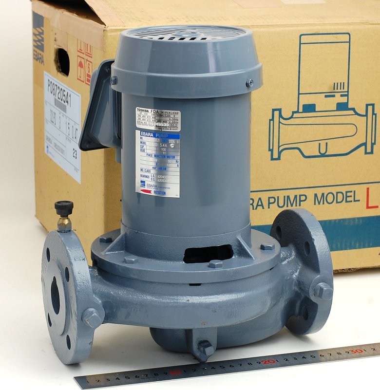 エバラ 全閉防まつ形ラインポンプ 32LPD5.4A | ORIGINALMIND