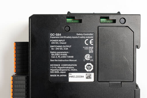 キーエンス セーフティコントローラ GC-1000 (GC-S84セット) | 保守