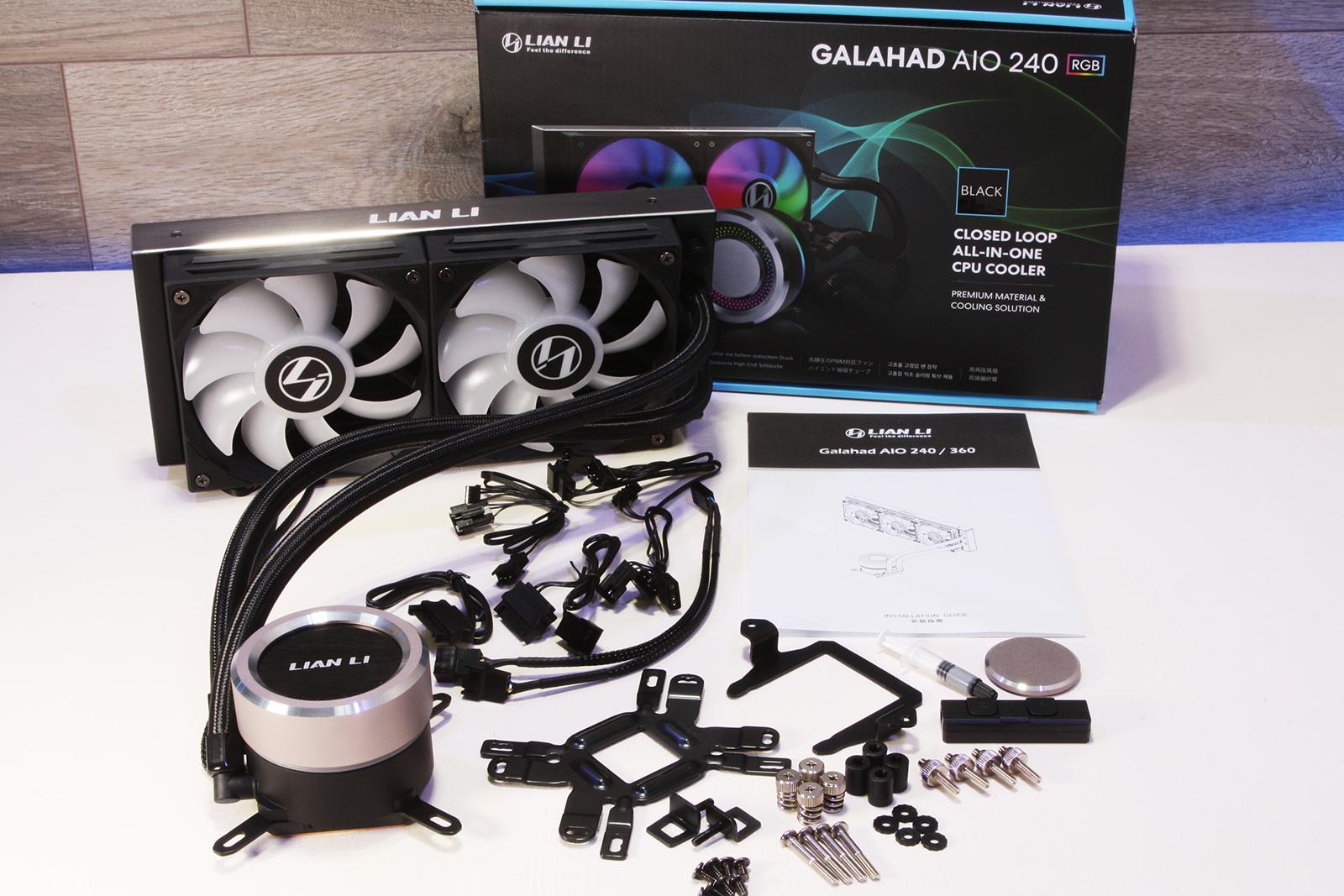 Lian Li Galahad AIO 240 Review: Performance and Style Meets