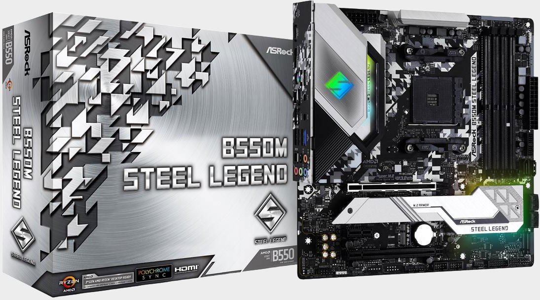 Building a compact gaming PC? ASRock's B550M Steel Legend is on