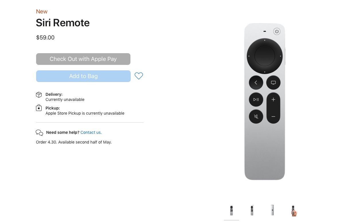 The new and improved Apple Siri Remote works with your old Apple