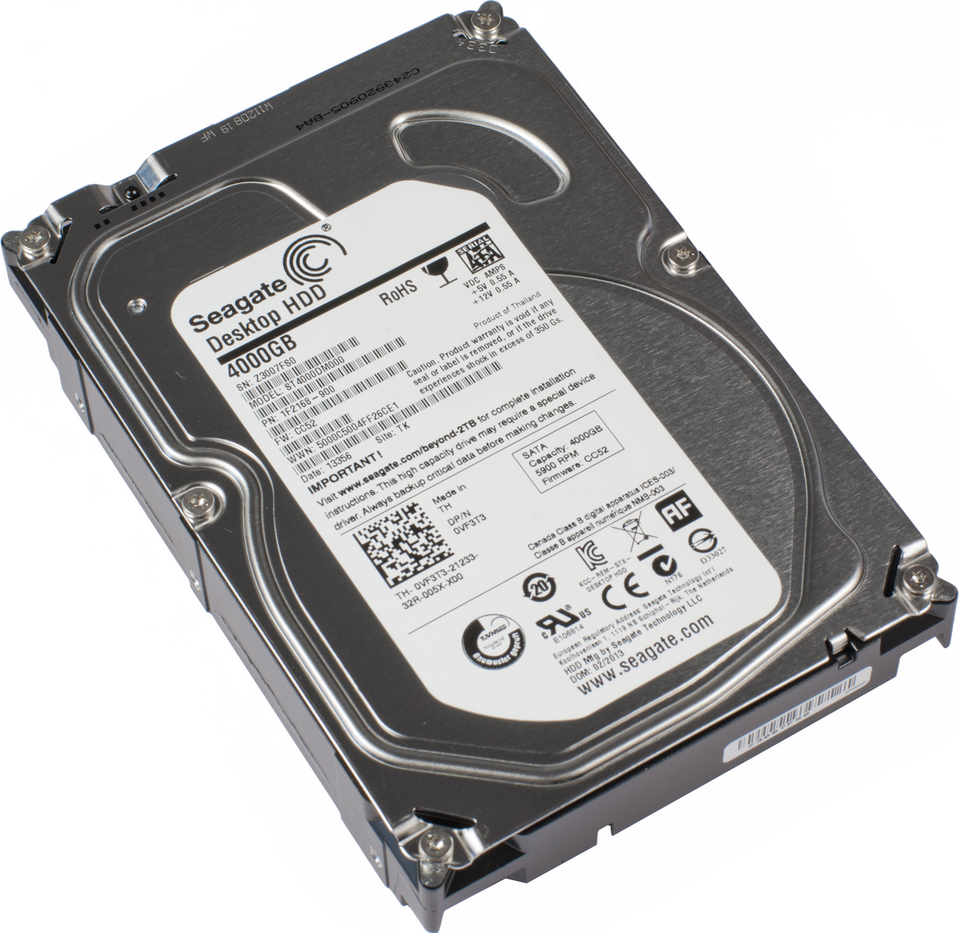 Seagate Desktop HDD 4TB Review: Big Capacity At 5900 RPM | Tom's
