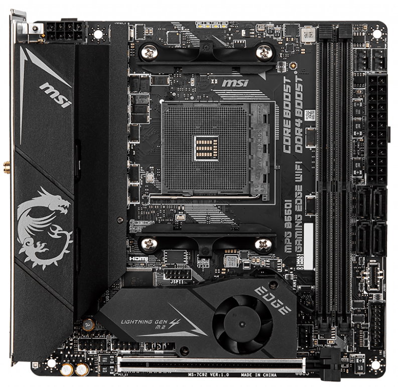 MSI MPG B550I Gaming Edge Wi-Fi Review: A Tiny Take on B550