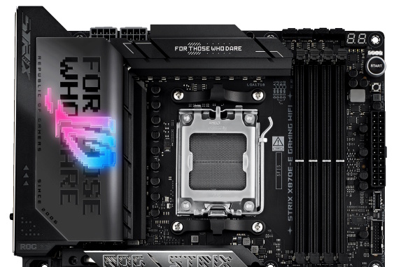 Asus ROG Strix X870E-E Gaming Wifi Review: Copious USB Ports and