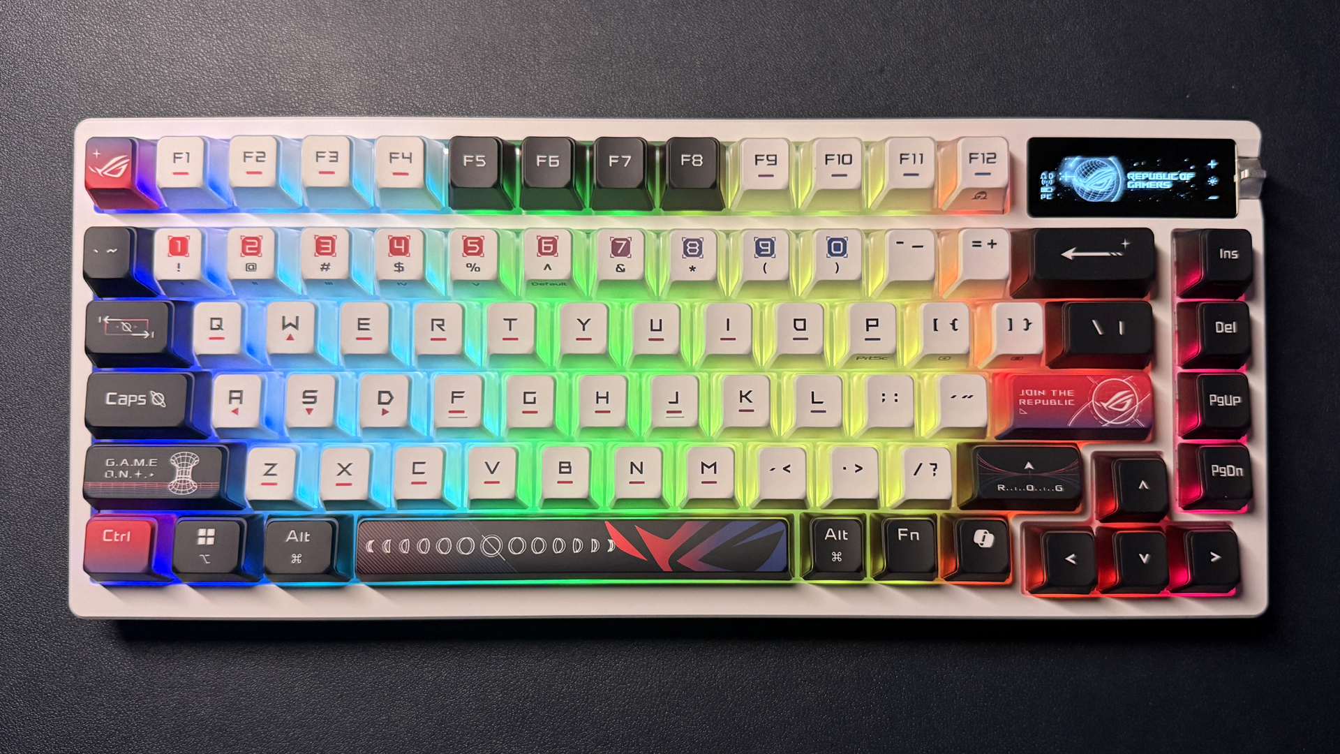 Asus ROG Azoth X Review: A very different aesthetic | Tom's Hardware