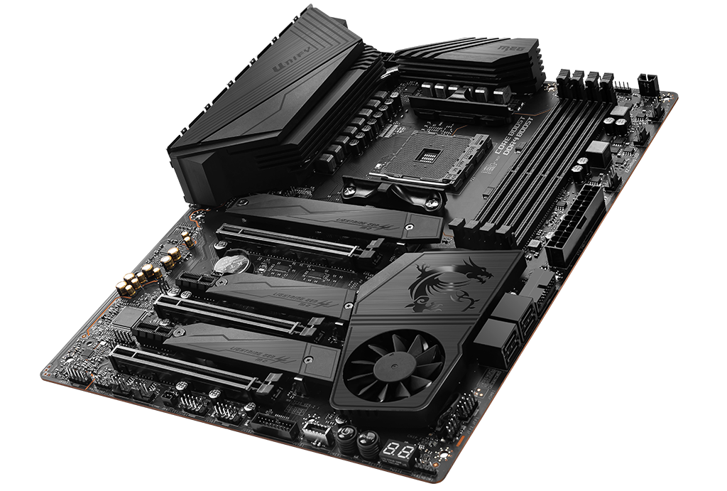 All-Black, No RGB & Lots of Heatsinks: MSI's MEG X570 Unify
