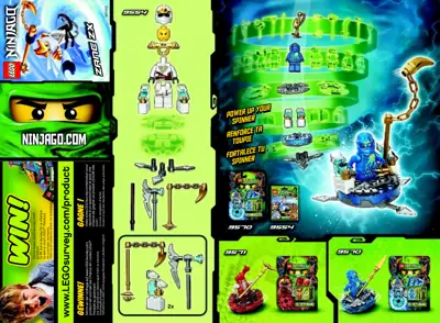 LEGO NINJAGO Zane ZX • Set 9554 • SetDB • Merlins Bricks