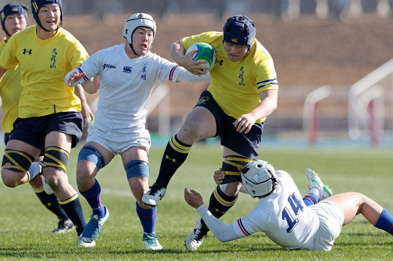 全国高校ラグビー：国学院久我山、8強ならず 終了間際 執念のトライ