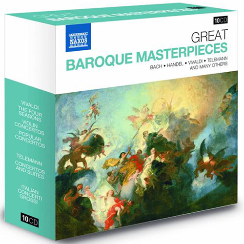GREAT BAROQUE MASTERPIECES (10-CD Box Set) - 8.501061 | Discover