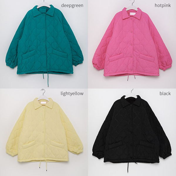 キルティングオーバーフィットジャケット | ファッション通販サイト NUGU