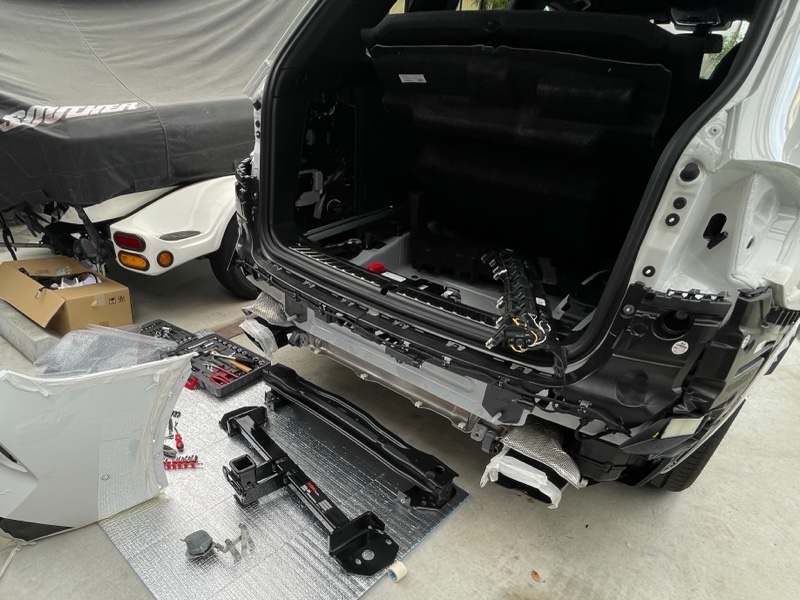 M40Dへヒッチメンバー取り付け（BMW X3・G01）by コジコジM - みんカラ