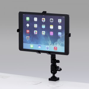 CR-LATAB12【9～11インチ対応iPad・タブレット用アーム（クランプ式・1