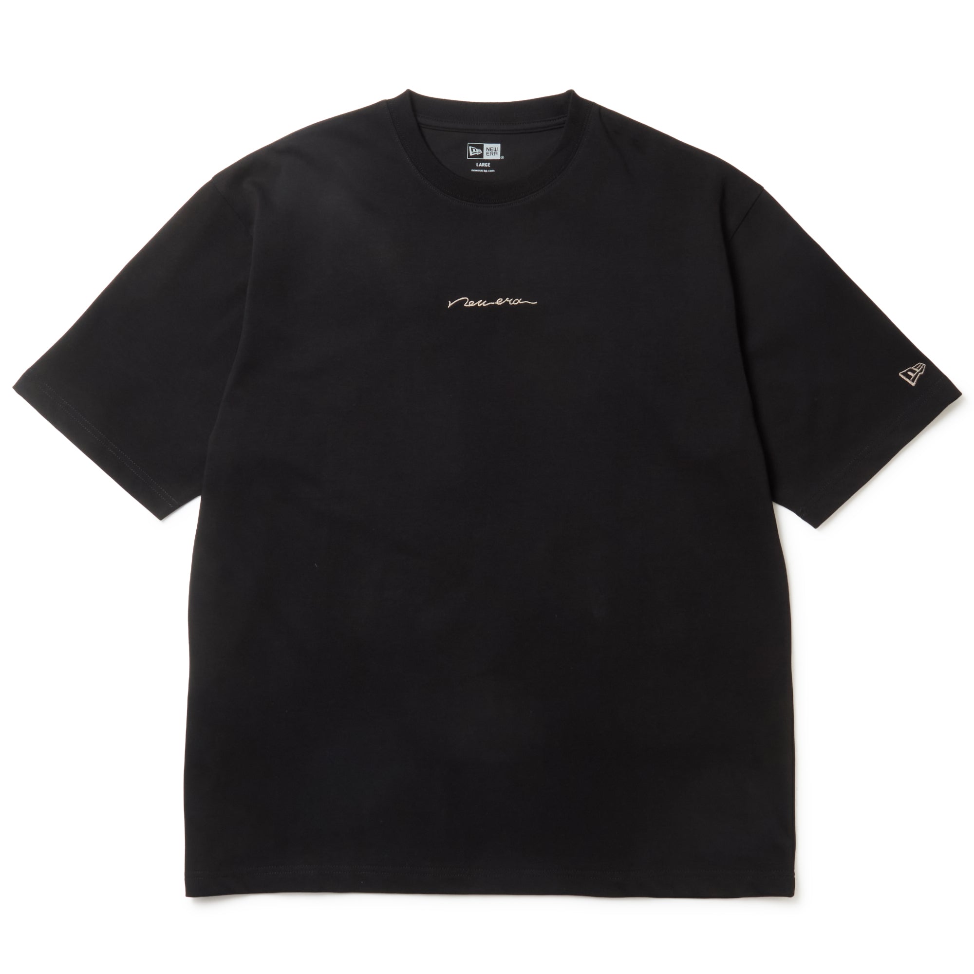 半袖 オーバーサイズド ワッフル Tシャツ BLACK LABEL SS25 ブラック