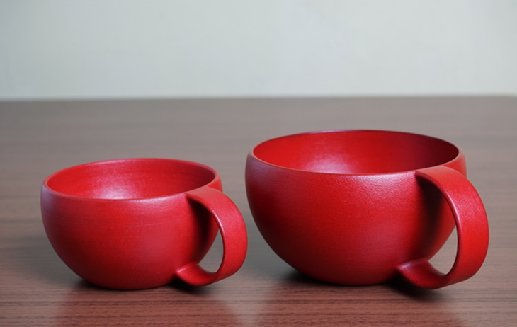 漆塗のマグカップ|蒔地技法ステンレス対応 - 輪島キリモト