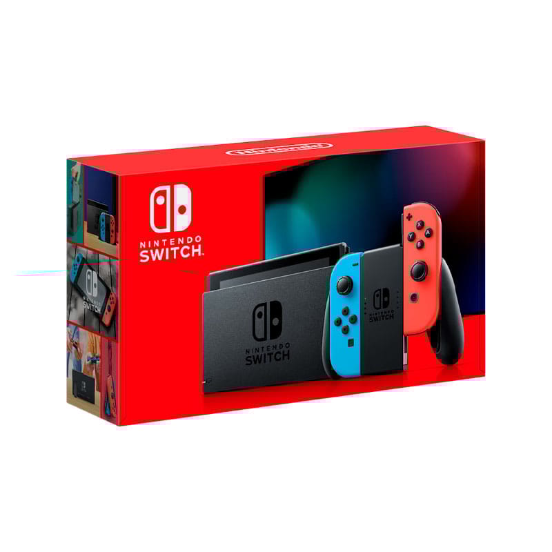 Console Nintendo Switch 32GB Azul e vermelho Nacional HADSKABA1
