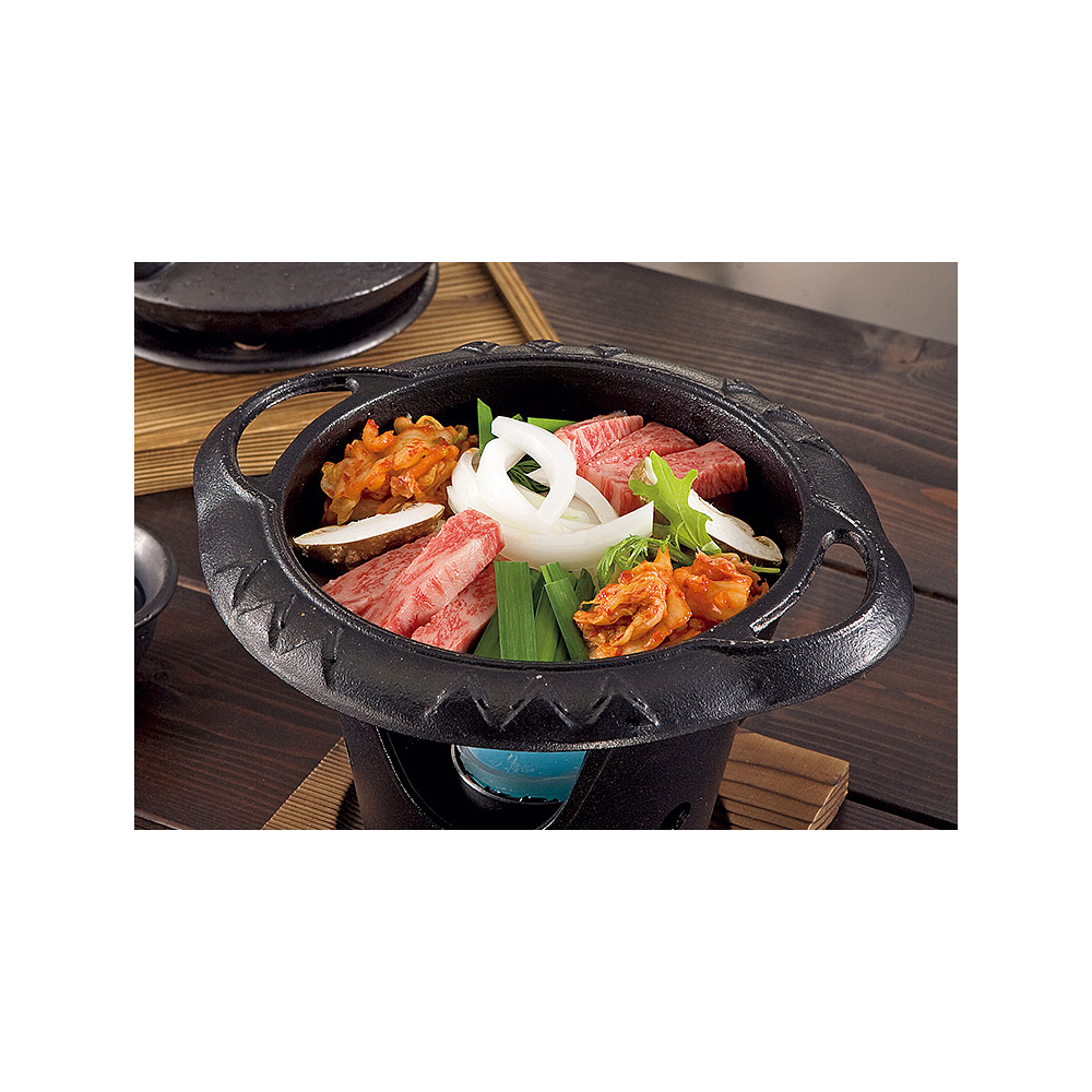 和食器の和心: アルミ手付すき焼き鍋 (W21521) - 陶板・鉄鍋