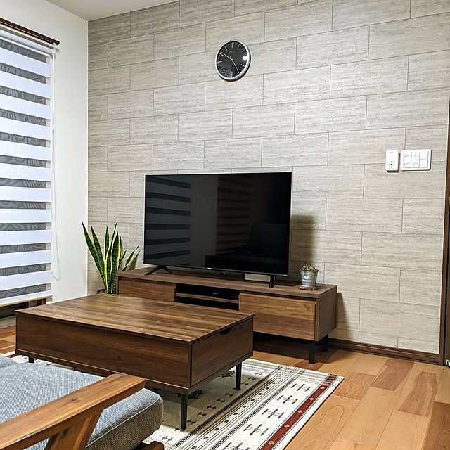 ニトリ 昇降式リビングテーブル(リフティ 100 MBR） - 通販 | 家具と