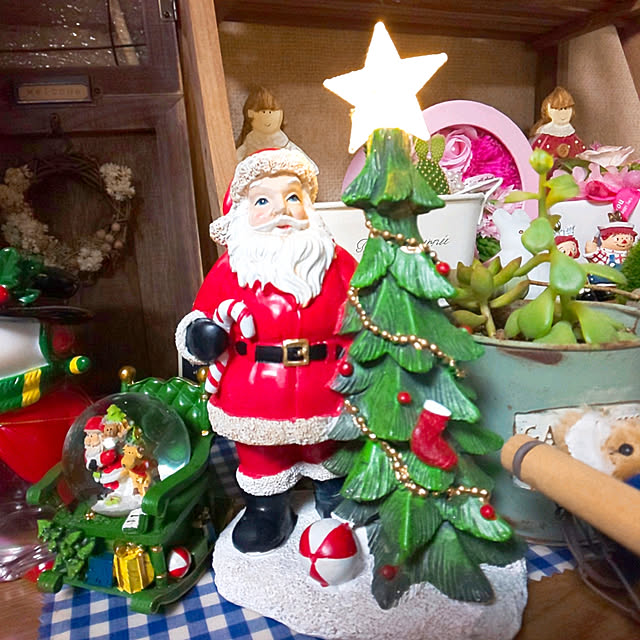 niko and./ニコアンド)[2018Xmas]サンタ&ツリーLED/ [.st](ドット