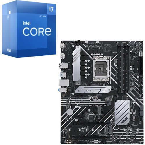 セット商品（intel + ASUS） ☆Core i7-12700 + ASUS PRIME H670-PLUS