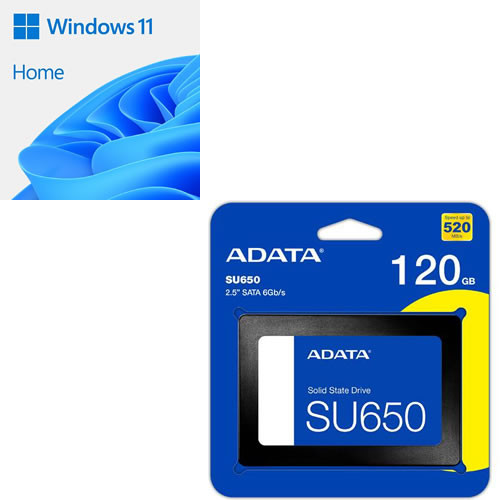Microsoft マイクロソフト Windows 11 Home 64bit DSP版 + 指定SSD