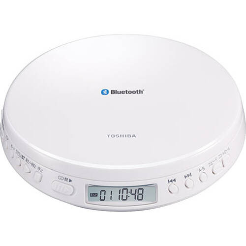 TOSHIBA 東芝 TY-P30-W ポータブルCDプレーヤー リモコン付き