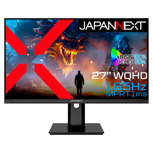 JAPANNEXT ジャパンネクスト JN-27IPS165WQHDR-HSP 27インチ WQHD