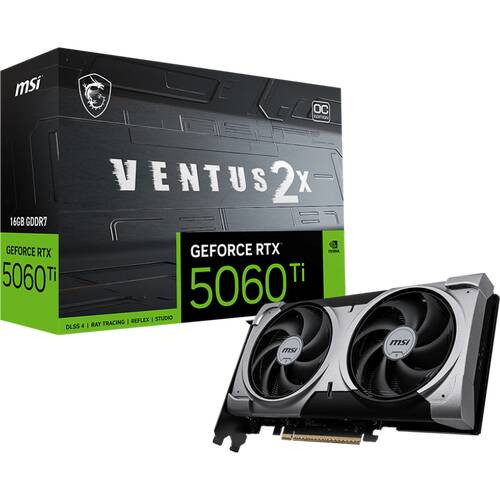 MSI エムエスアイ GeForce RTX 5060 Ti 16G VENTUS 2X OC PLUS｜ツクモ