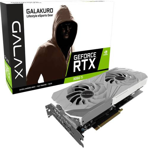 玄人志向 クロウトシコウ GALAKURO NVIDIA GEFORCE RTX 3060 Ti 8GB