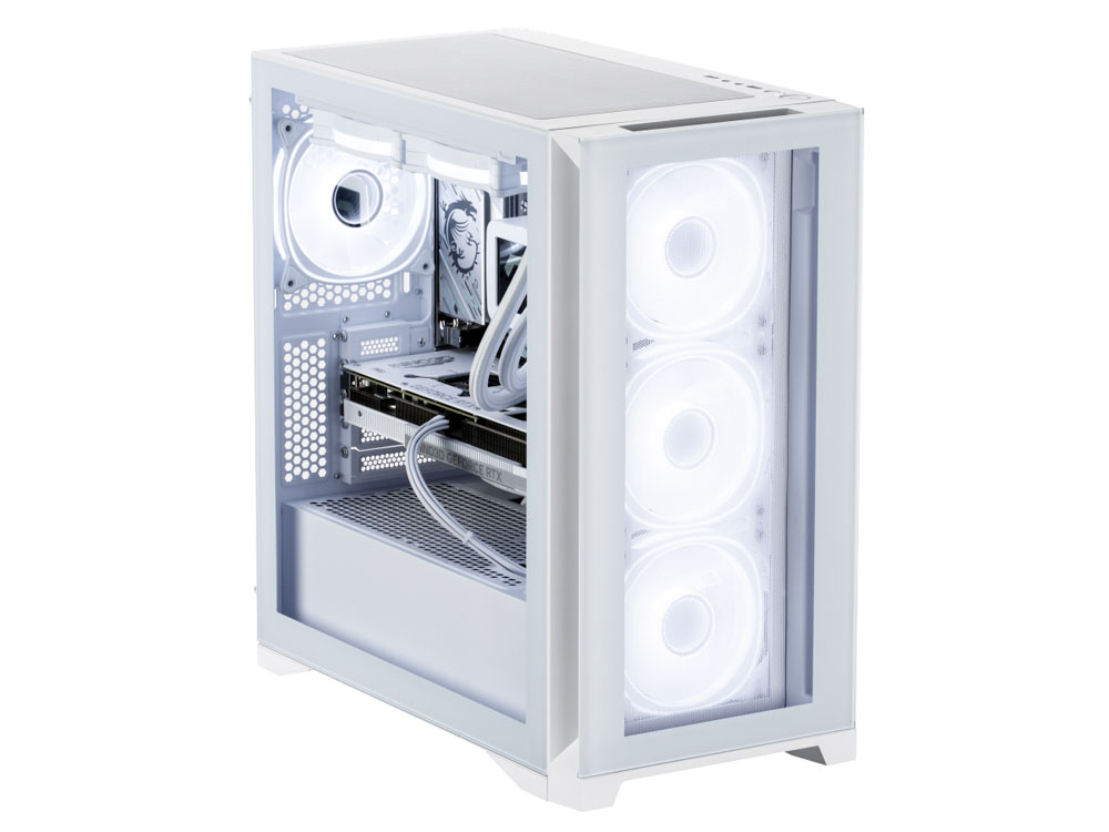 eX.computer イーエックスコンピュータ ゲーミングPC G-GEAR White