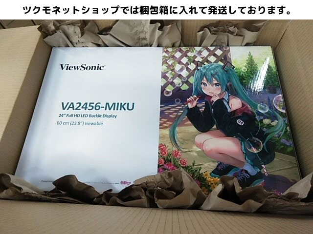 ViewSonic ビューソニック 初音ミクコラボディスプレイ 23.8型フルHD