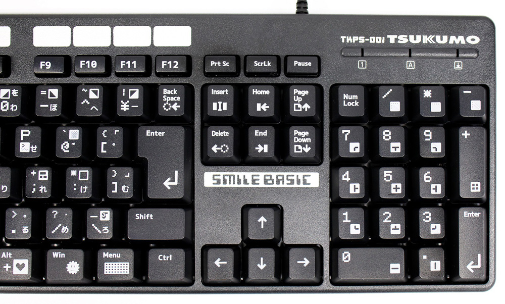 TSUKUMO SmileBASIC用USBキーボード+マウスセット TKPS-001（PC他でも